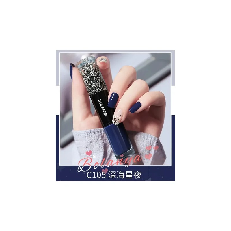 Esmalte De Uñas 4 En 1 Con Punta Doble,seca Al