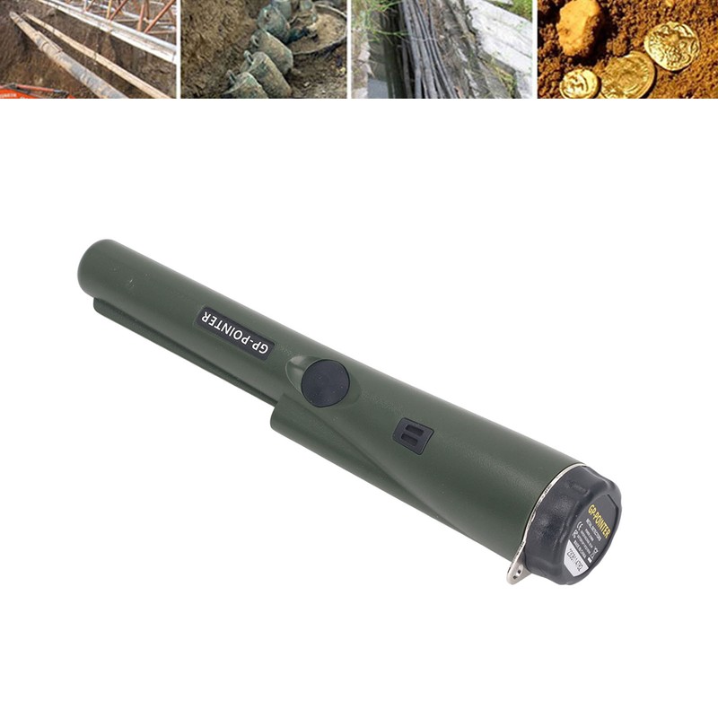 Handheld Metal Detector Portable Professional Gold Treasure Hunting Unearthing Tool