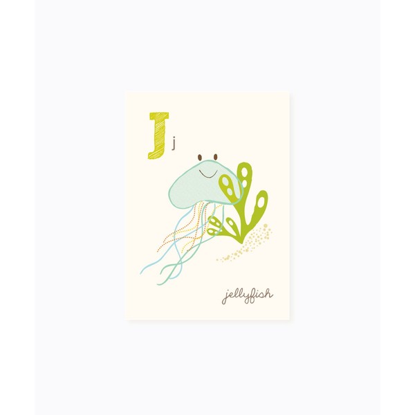 Sea Urchin Studio - J is for Jellyfish - ABC