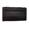 Genuine Black Leather 3 Piece Travel Set - Includes Passport