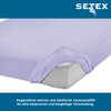 SETEX Breathable Jersey Fitted Sheet, Waterproof, 100% Cotton, Flat Sheet