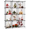NAFORT Wire Cube Storage System, DIY Metal Grid Cube Storage