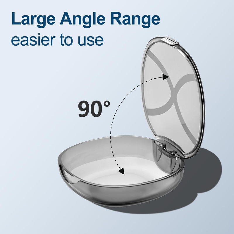 MOCEL Retainer Case with Vent Holes, Mouth Guard Case Dental
