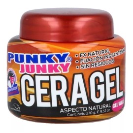 Punky Junky Pack 2 Punkyjunky Ceragel Aspecto Natural Humed Para Cabello