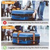 BILIONE 4 Pack Luggage Straps 79" Long Belts Keep Suitcase