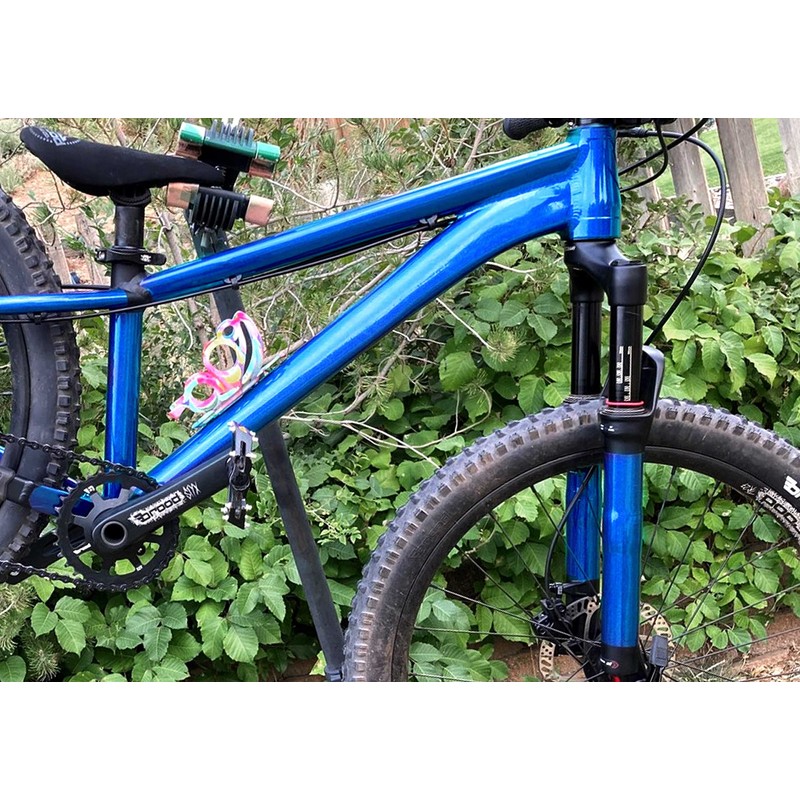 VViViD+ Gloss Psycho Blue Premium Vinyl Wrap Film (1ft x