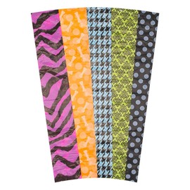 Bags On Board Dog Poo Bags | Strong, Leak Proof Dog Waste Bags | 140 Patterned Bags