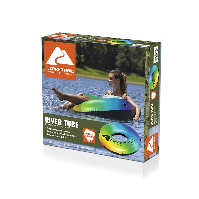 Ozark Trail River Tube , Inflatable Water Float Loungh Device