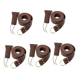 SUPVOX 3 Sets Medieval Sword Accessory Sword Frog for Stage Reusable Sword Belt Holder Leather Sword Holder Performance Prop