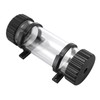 Cylindrical Water Cooling Tank PC Water Tank Built in Filtration