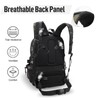 Tactical Backpack with Lunch Box for Men: Laptop Compartment Bookbag