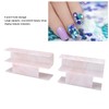 2Pcs Tweezers Organizer Rack 6 Holes and 8 Holes Plastic