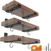 LEOPO 12 Inch Shelf Bracket for DIY Floating Shelf, 1/5