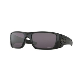 Oakley Fuel Cell OO9096 Sunglasses Bundle with original case, and accessories (5 items), (K2) Polished Black/Prizm Grey, 60 mm