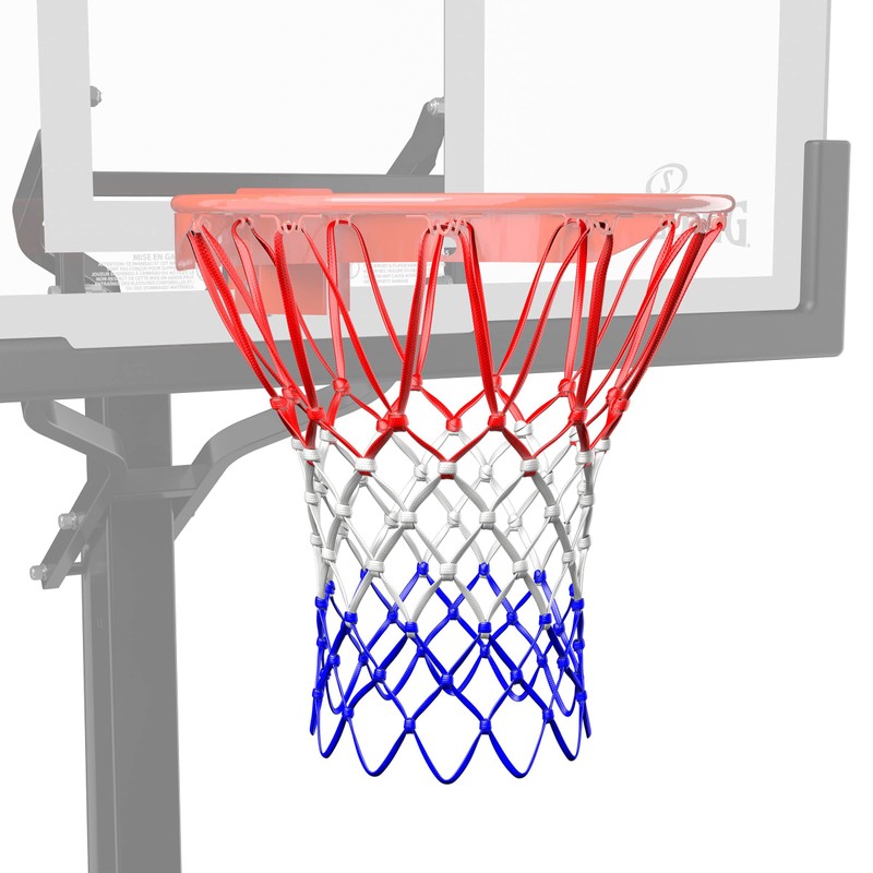 Spalding All-Weather Red, White, Blue Net