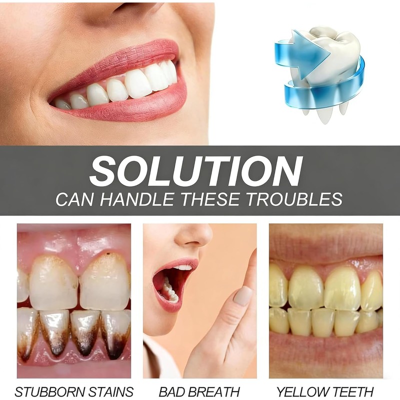 Blanqueamiento Con Carbón Activado, Polvo Blanqueador de Dientes Dientes Booster