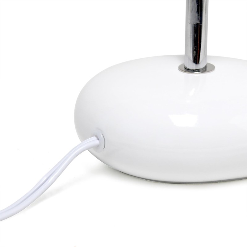 Maykoosh Zenzone Petite Circle Table Lamp 2 Pack Set, White