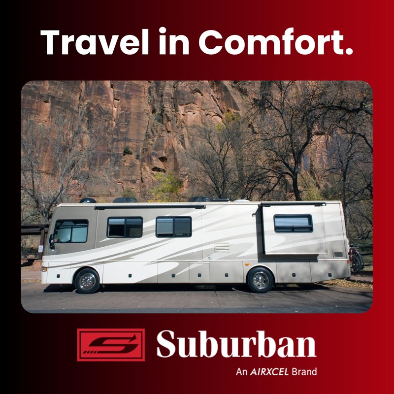 Suburban Single Water Heater ON/OFF Wall Switch - RV Interior