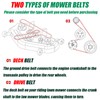 754-04045 Deck Belt for MTD 954-04045 Toro 112-5800 RZT-42 LT1042