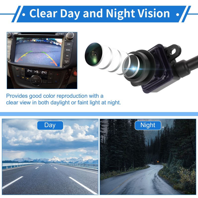 VekAuto Rear View Camera for Chrysler 300 for Dodg Charger