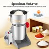 FIPINIXK Electric Grain Mill Grinder, 3600W Large Grinder with Carbon