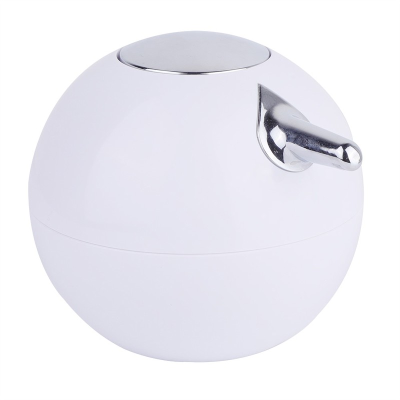 380ml Bathroom Soap Shampoo Box Sanitizer Dispenser Lotion Liquid Pump(White)