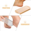 FRCOLOR 2-piece Stainless Steel Foot Scraper Exfoliator for Foot File