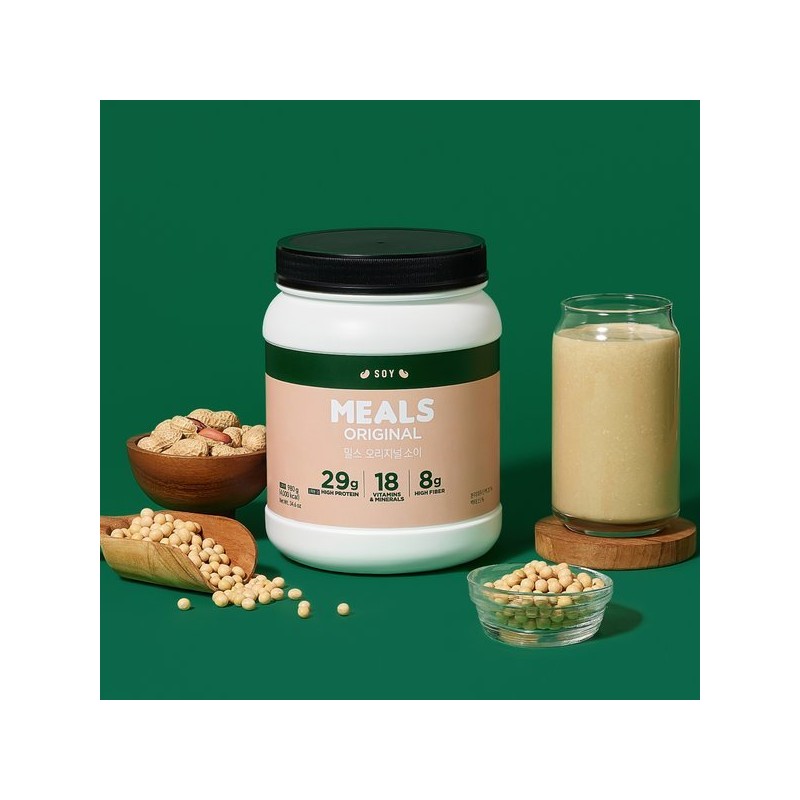 Intake 밀스 오리지널 대용량 식사대용 쉐이크 3종(그레인/소이/코코넛) + 스쿱 증정