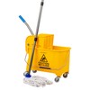 Mind Reader Mop and Bucket Set with Wringer, Mop Included,