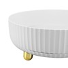 Rotatable Storage Tray Plastic Large Capacity Rotating Organizer Tray Desktop