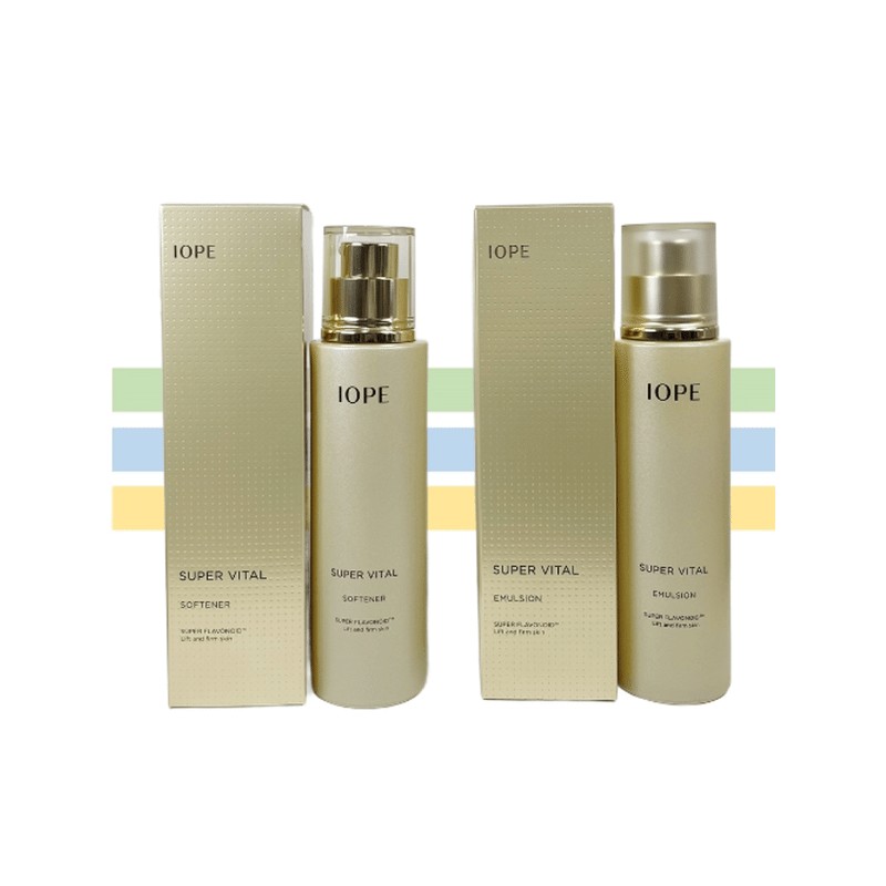 IOPE 아이오페 슈퍼 바이탈 2종 세트 소프너 + 에멀젼 150ml
