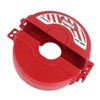 2Pcs Standard Gate Valve Lock Handwheel Fixed Engineering Plastics Lock