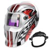Welding Protective Helmet Automatic Dimming SolarPowered for Face Protection Accessories