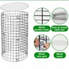 6 Pack Wire Plant Protector with Cover, 23.15" x 12.32"