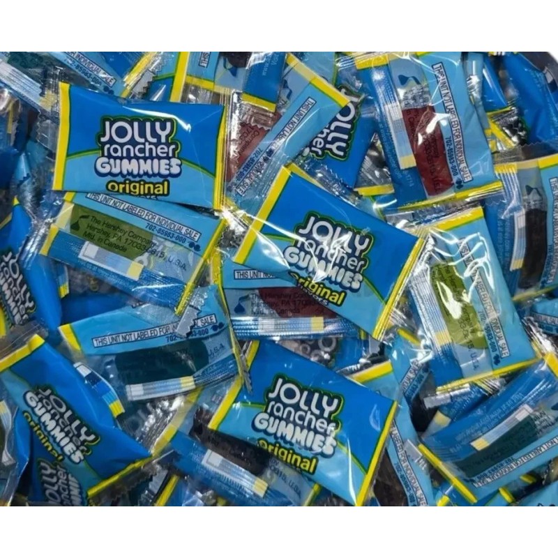 Jolly Rancher Gummies Assorted Fruit Flavored, Bulk Fun Size Candy