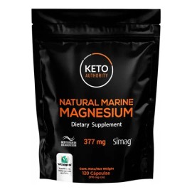 Magnesio Marino Natural Keto Authority 120 Cápsulas Sabor