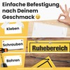 DankeDir! Resting Area Sign Plastic 30 x 20 cm -