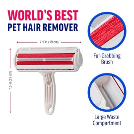 SKYANA Pet Hair Remover Roller Brush,Self-Cle