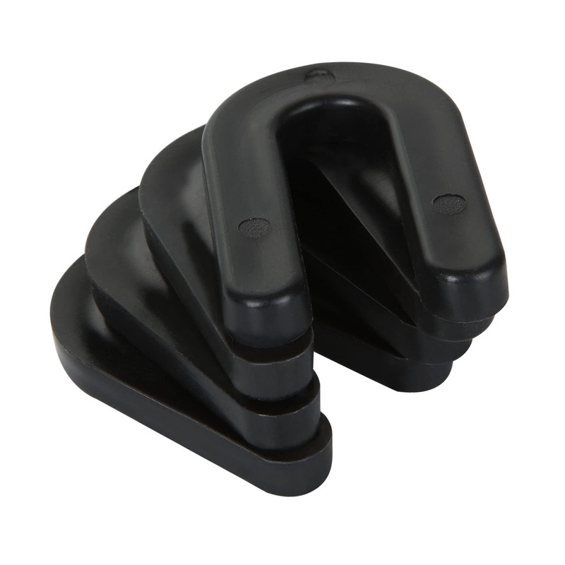 ZIQI 200Pcs 1/4 inch Horseshoe Shim Tile Spacers, Plastic Shims