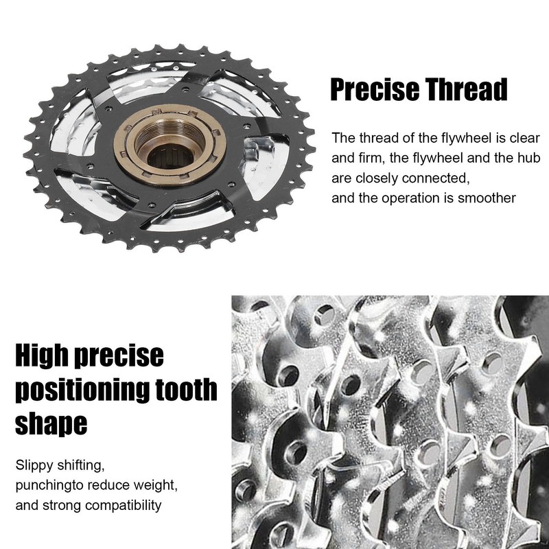 Mountain Bike 10 Speed Spin Flywheel Speed Tower Freewheel 11‑36T