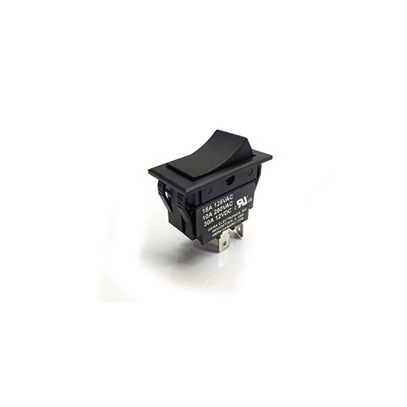 GAMA Electronics 30 Amp Off-On Rocker Switch