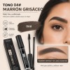 Gel Fijador Cejas Larga Duración Tinte Para Ceja Impermeable