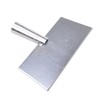 Aqbau® Ice Scraper with Handle Galvanised 20 cm Sharp Ice