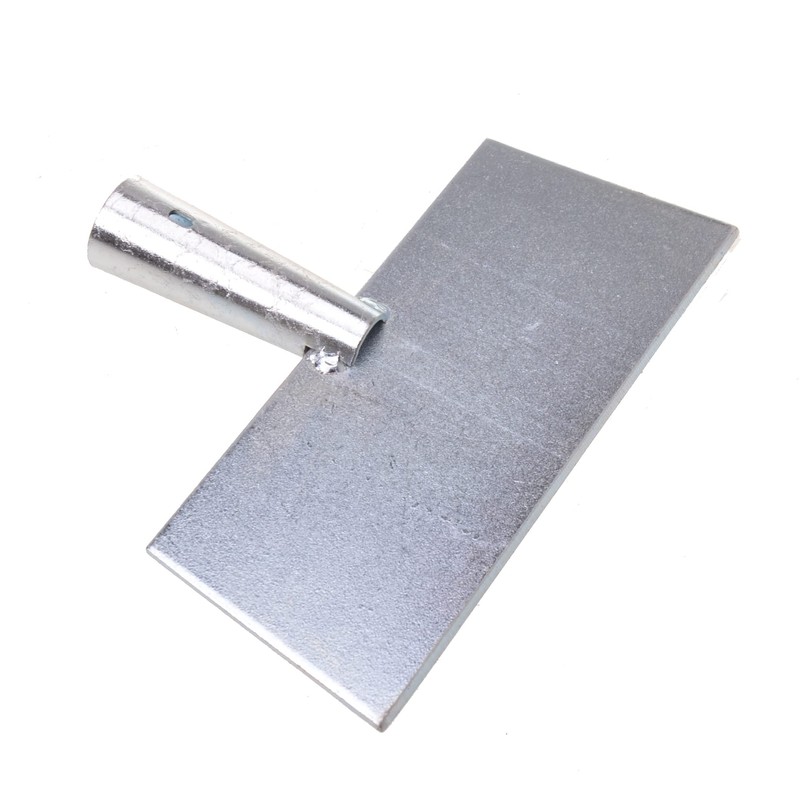 Aqbau® Ice Scraper with Handle Galvanised 20 cm Sharp Ice