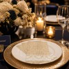 Faux Burlap Lace Design Paper Napkins Disposable 60PCS