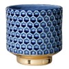 Bloomingville Ceramic Flower Pot Home - colorful Planter, Pot for