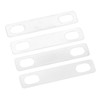 4Pcs Guitar Neck Shim Brass Material Heightening Gasket Set Musical