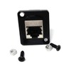 DRUT 1pcs. CAT6 RJ45 Panel Mount Socket – D-Series Type