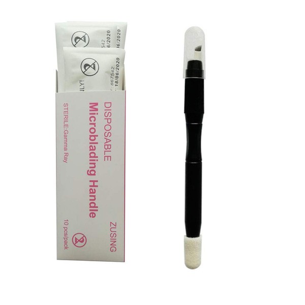 ZUSING Disposable Microblading Pen with Pigment Brush Disposable Microblading Pen