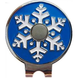 Be The Ball 4U Awesome Ugly Christmas Sweater Flamingo Golf Ball Marker & Snowflake Hat Clip